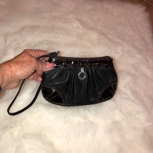 Brighton Leather Wristlet